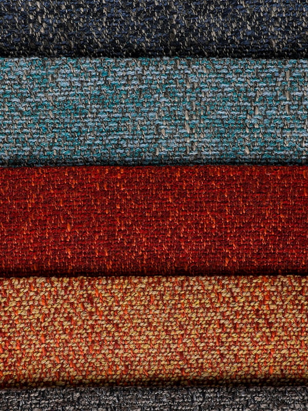 Emmaus -sohvapolyesteri- ja liinavaatekangas